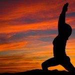 Warrior 1 Yoga Posture 500 hour yoga certification course