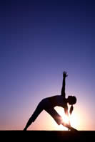 Trikonasana yoga teacher training