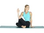 Marichyasana twisting yoga poses