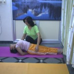 Matsyasana fish pose - yoga