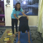 Inverted V become a yoga instructor