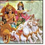 Lord Krishna and Arjuna yoga teacher training