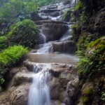 stream beside golf course teach yoga to golfers